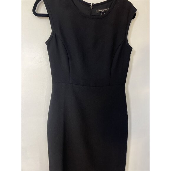Banana Republic Dresses & Skirts - Banana Republic Black Dress Short Sleeve  Sheath Size 0 Lined